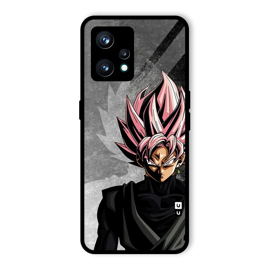 Angry Goku Glass Back Case for Realme 9 Pro Plus 5G