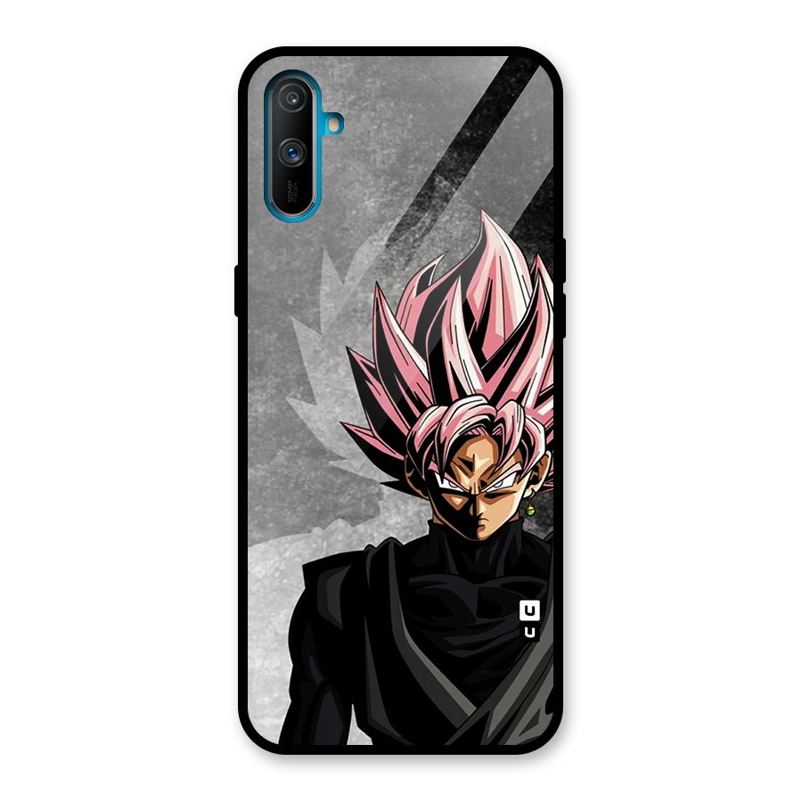 Angry Goku Glass Back Case for Realme C3