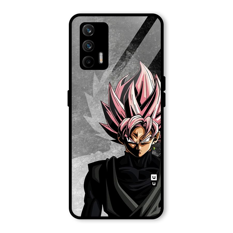 Angry Goku Glass Back Case for Realme GT 5G