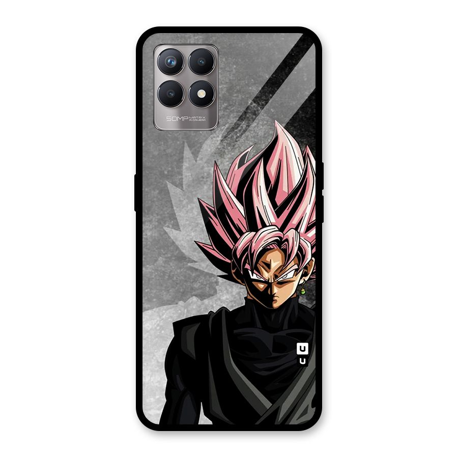 Angry Goku Glass Back Case for Realme Narzo 50