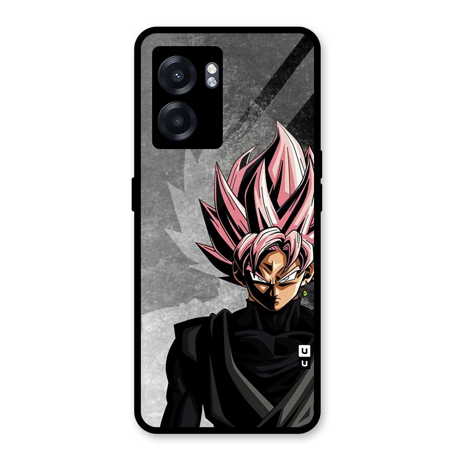 Angry Goku Glass Back Case for Realme Narzo 50 5G