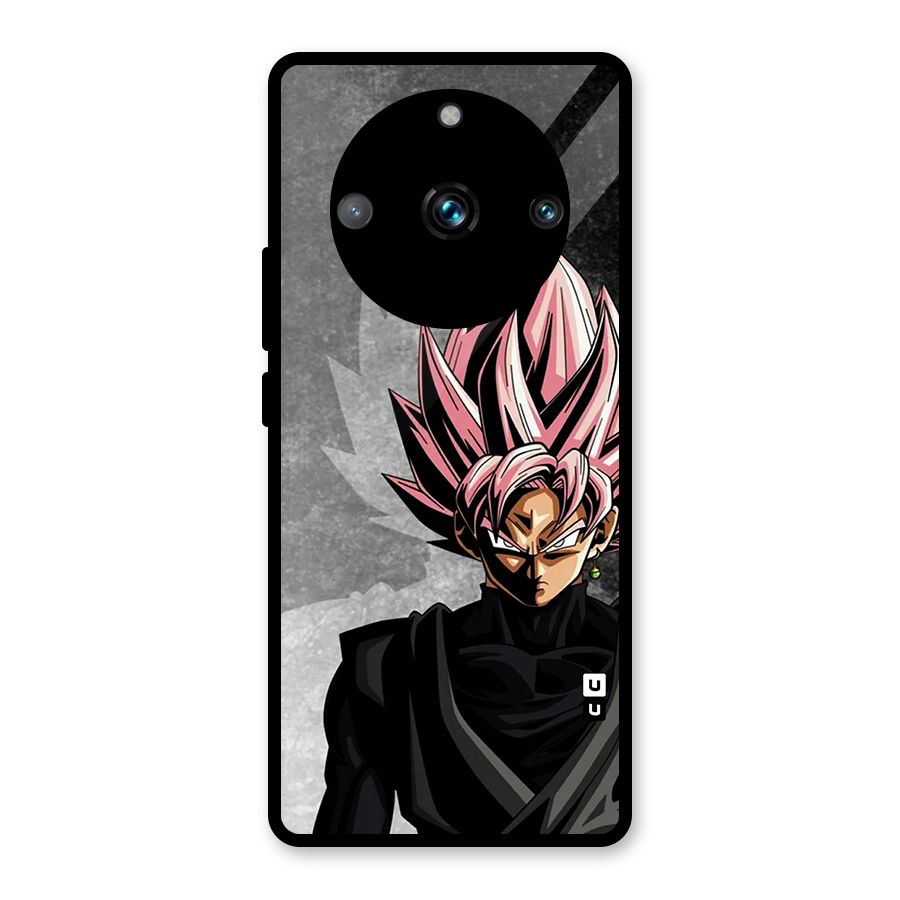 Angry Goku Glass Back Case for Realme Narzo 60 Pro