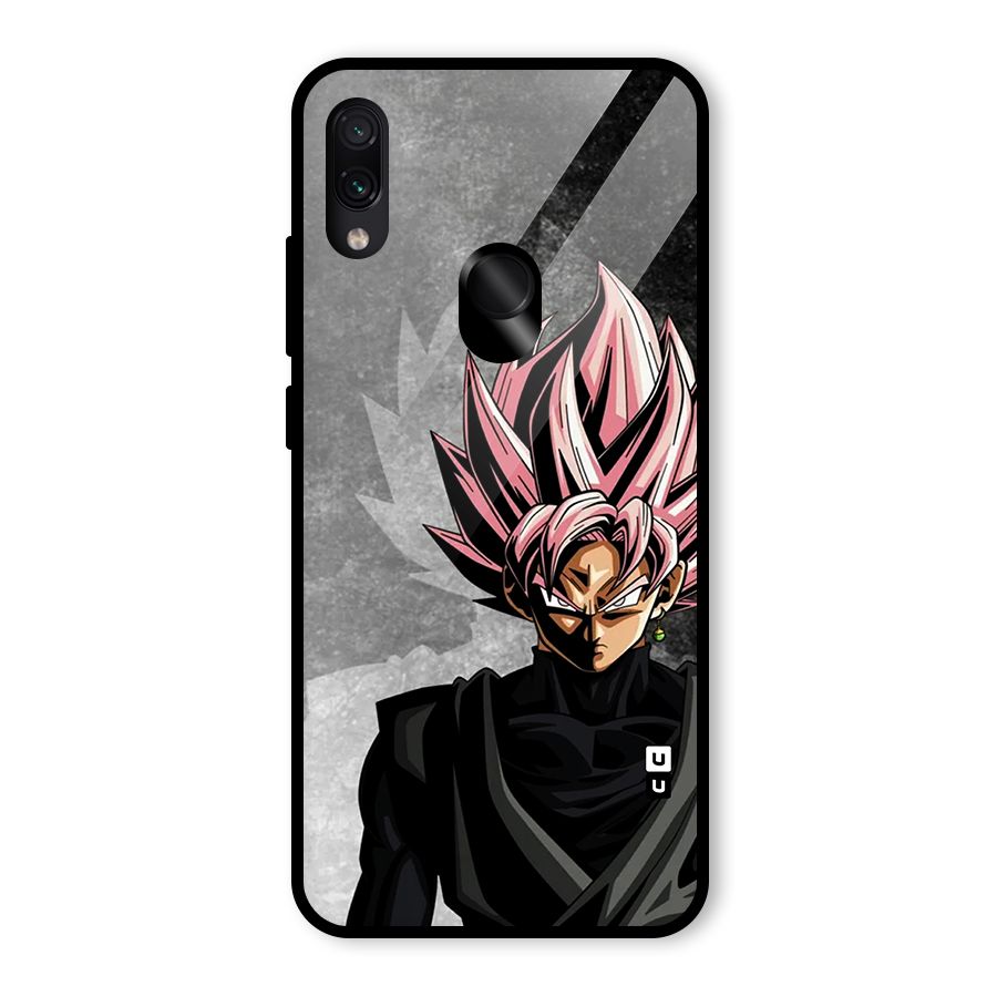 Angry Goku Glass Back Case for Redmi Note 7 Pro