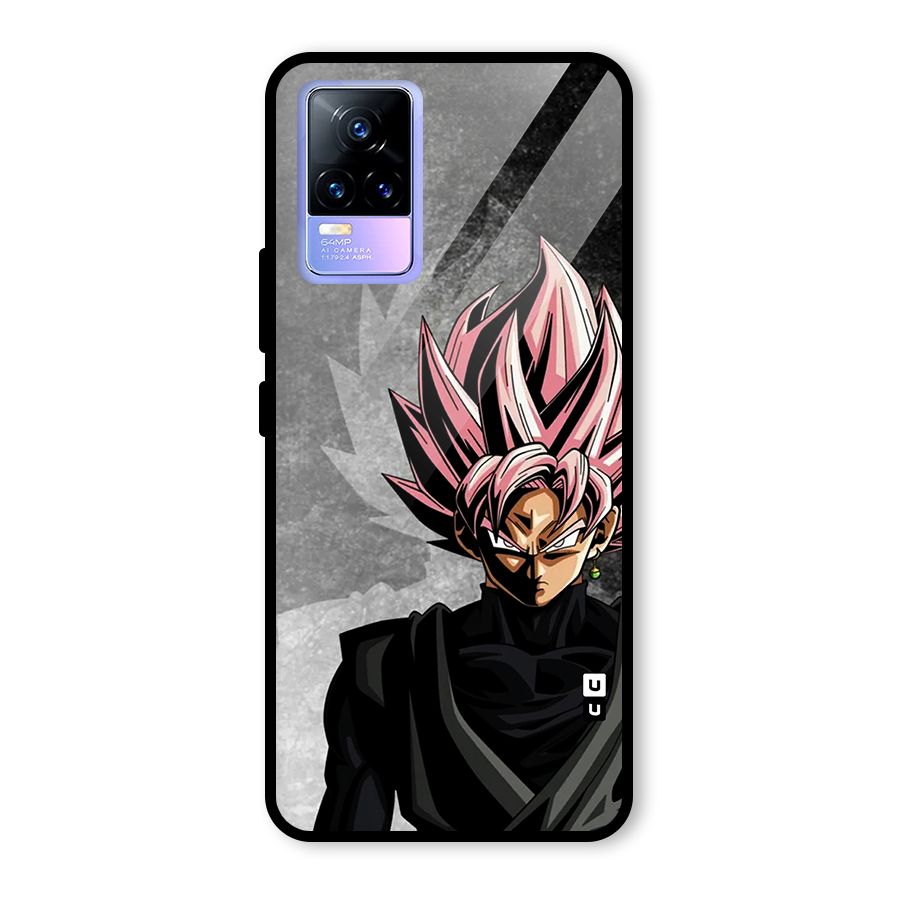 Angry Goku Glass Back Case for Vivo Y73