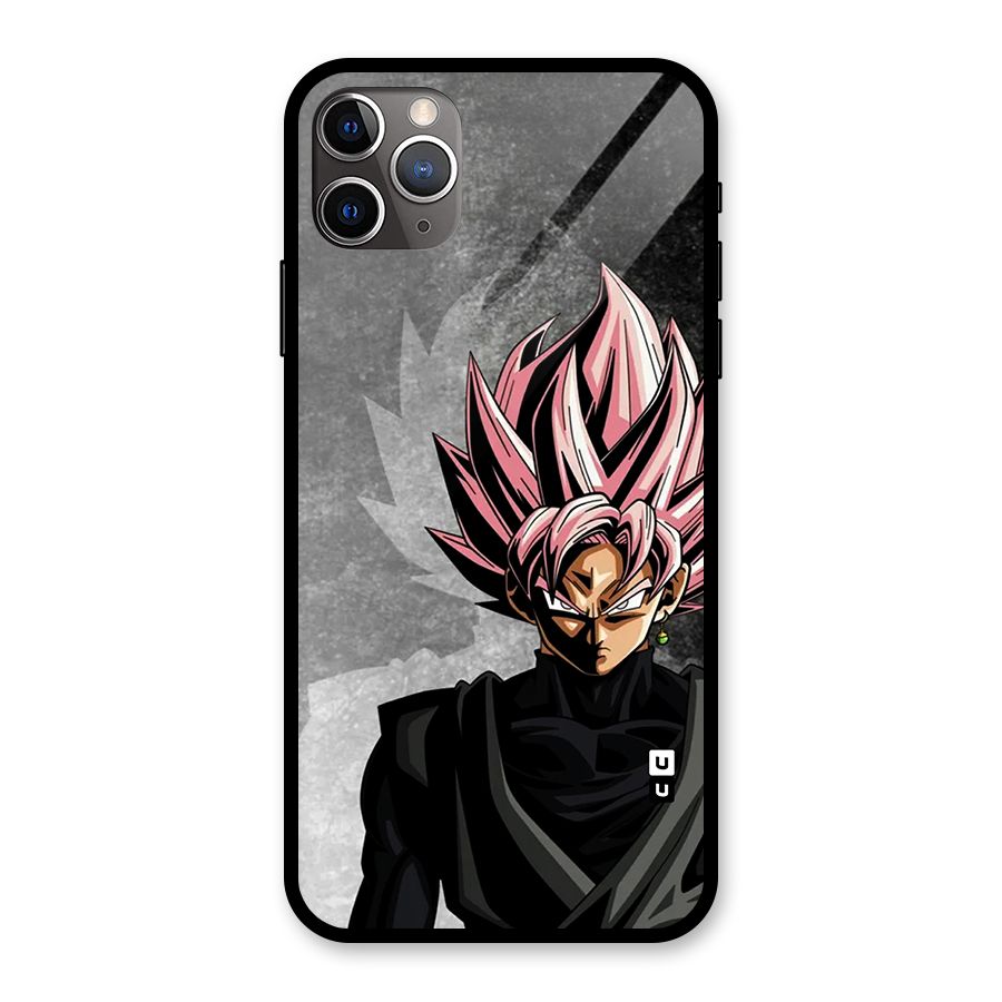Angry Goku Glass Back Case for iPhone 11 Pro Max