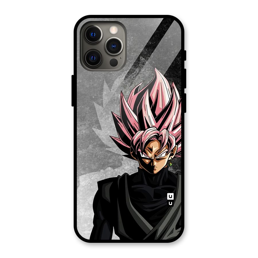 Angry Goku Glass Back Case for iPhone 12 Pro Max