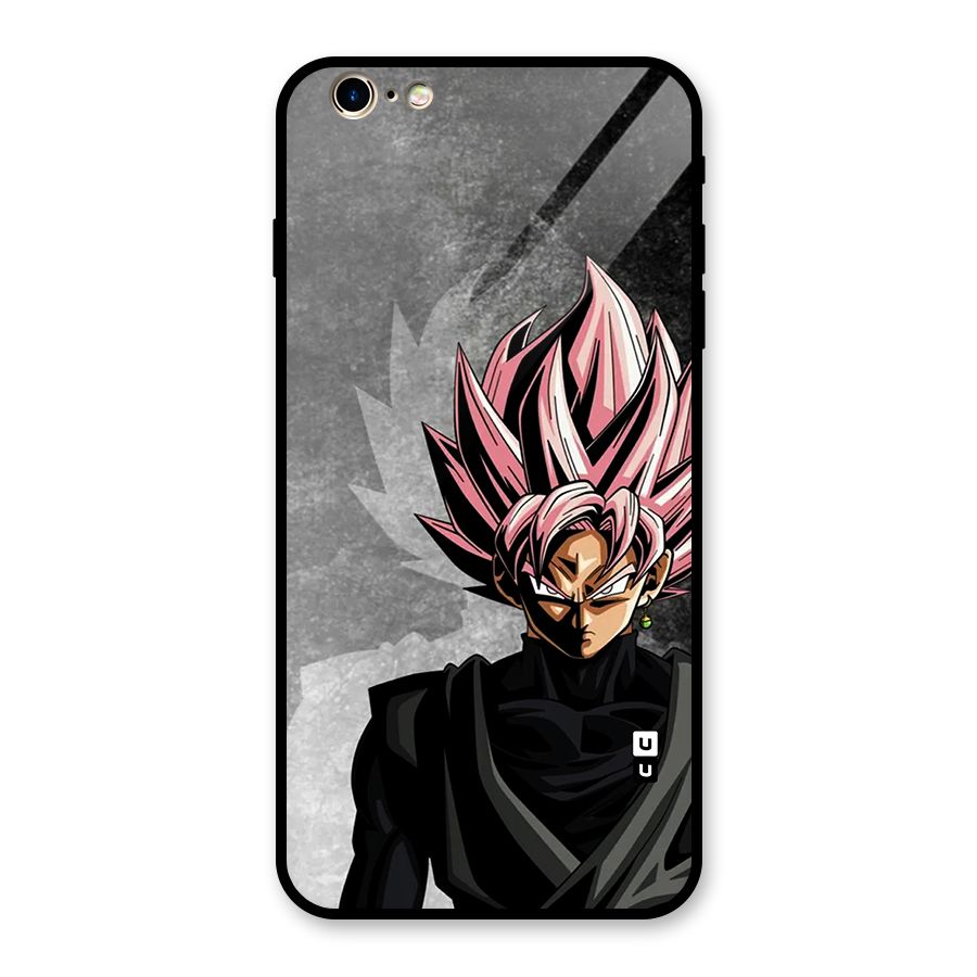 Angry Goku Glass Back Case for iPhone 6 Plus 6S Plus