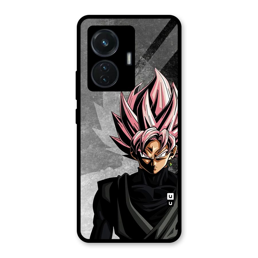 Angry Goku Glass Back Case for iQOO Z6 44W