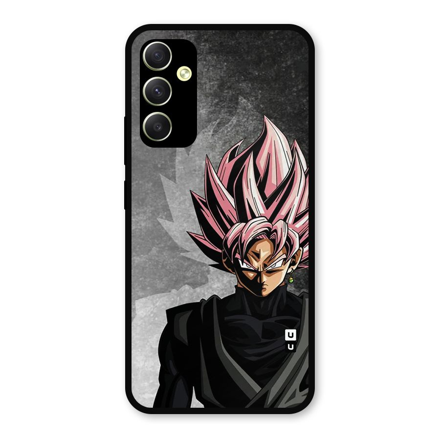 Angry Goku Metal Back Case for Galaxy A34