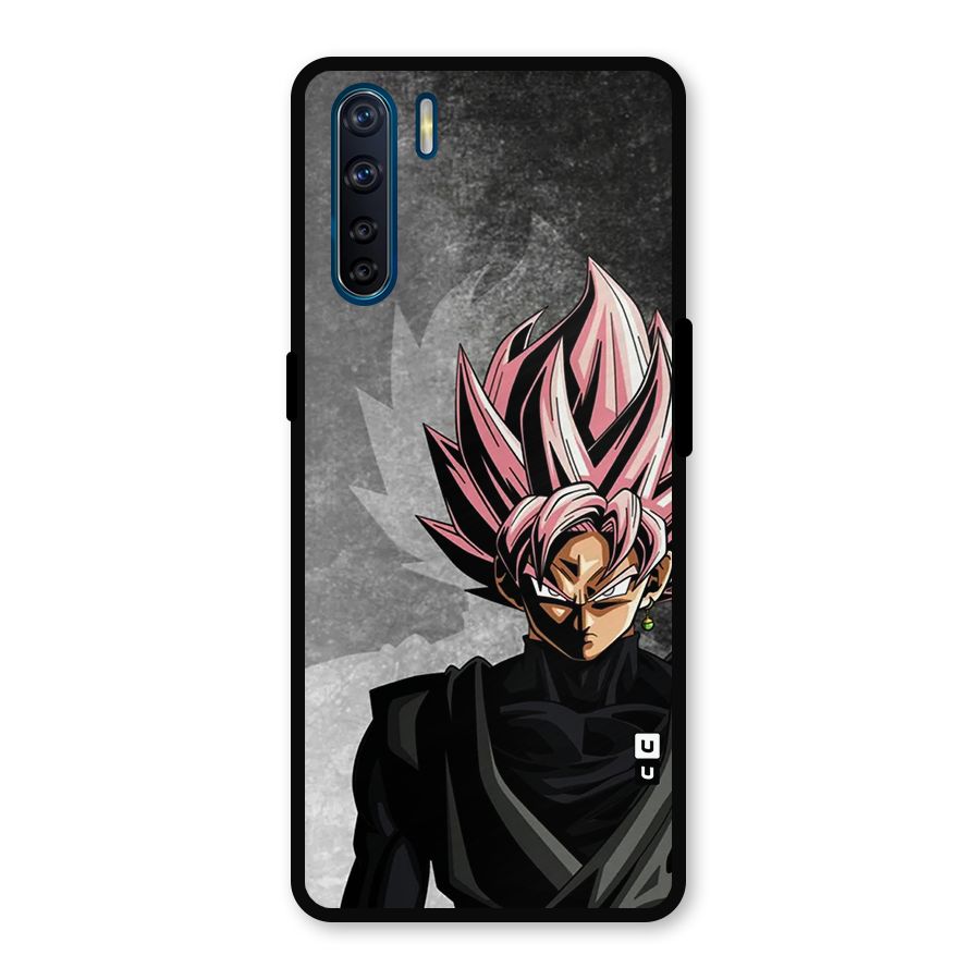 Angry Goku Metal Back Case for Oppo F15