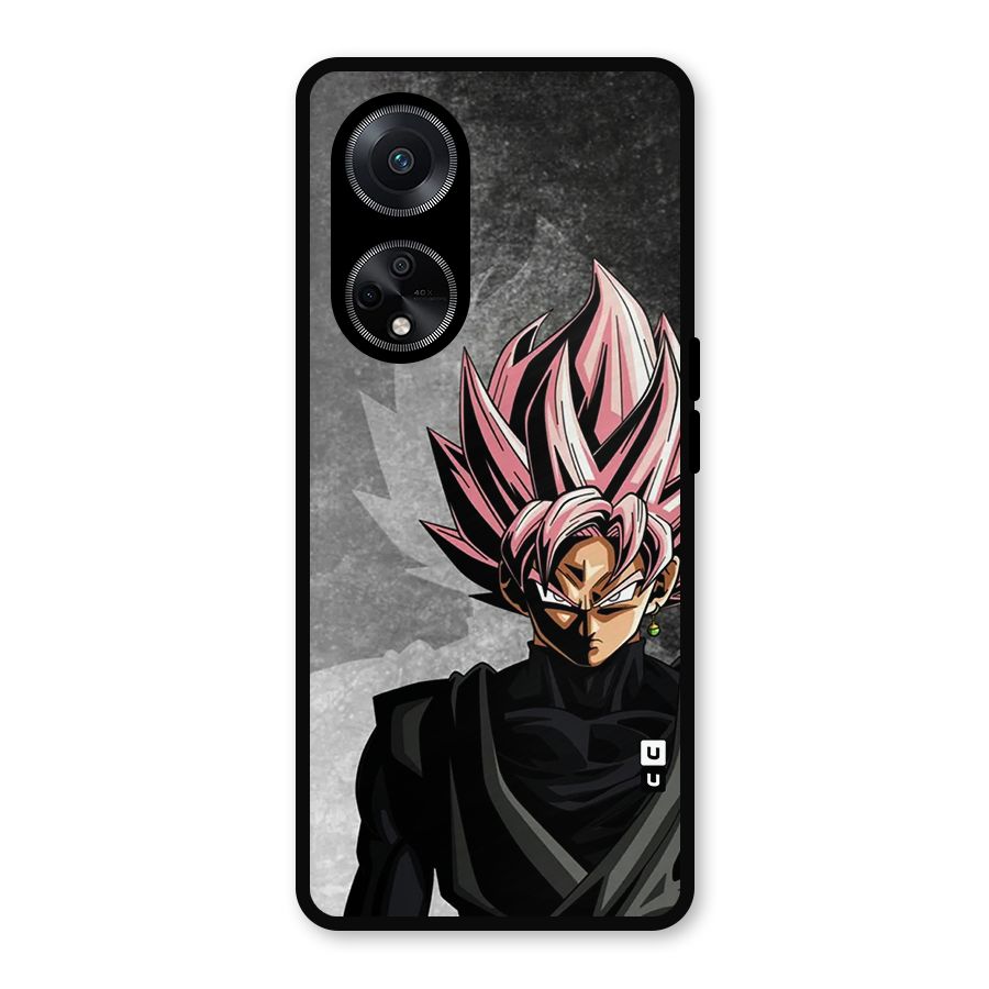 Angry Goku Metal Back Case for Oppo F23