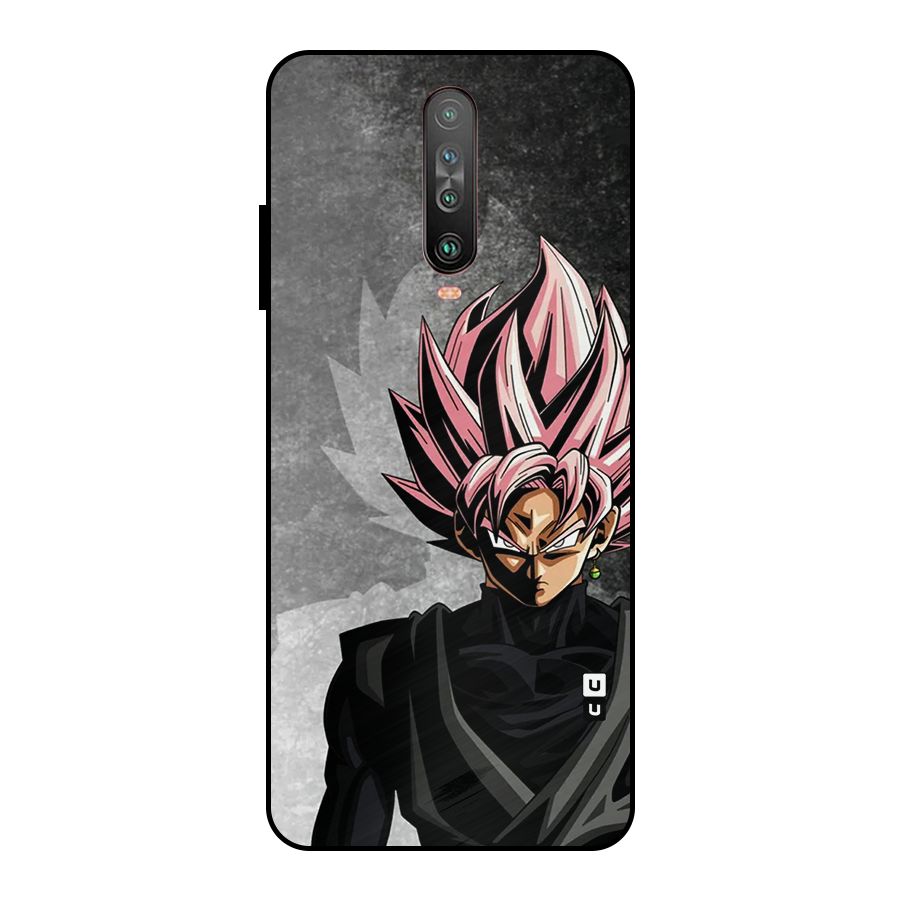 Angry Goku Metal Back Case for Poco X2