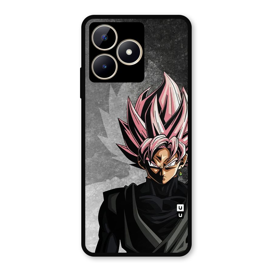 Angry Goku Metal Back Case for Realme C53