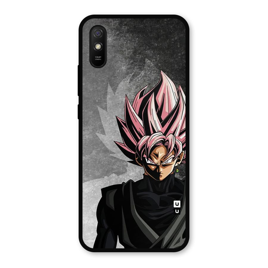 Angry Goku Metal Back Case for Redmi 9a