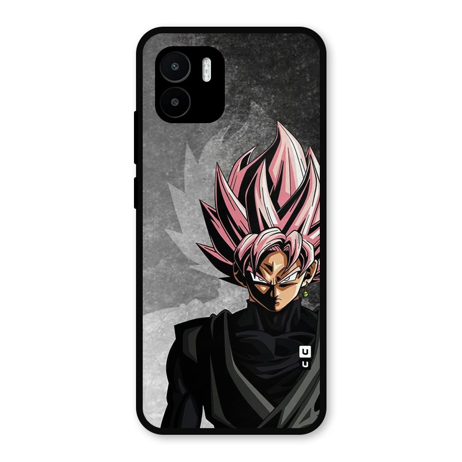 Angry Goku Metal Back Case for Redmi A1