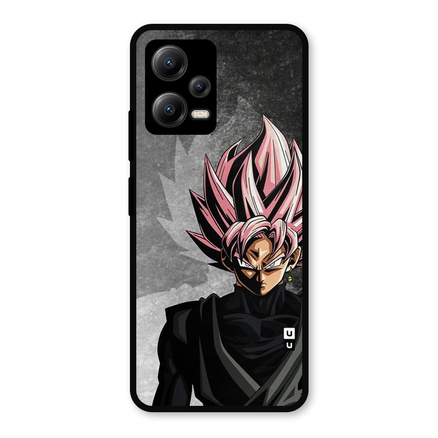 Angry Goku Metal Back Case for Redmi Note 12 5G