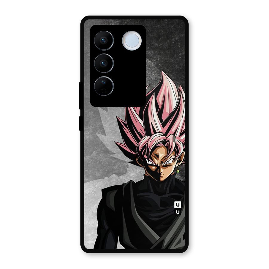 Angry Goku Metal Back Case for Vivo V27