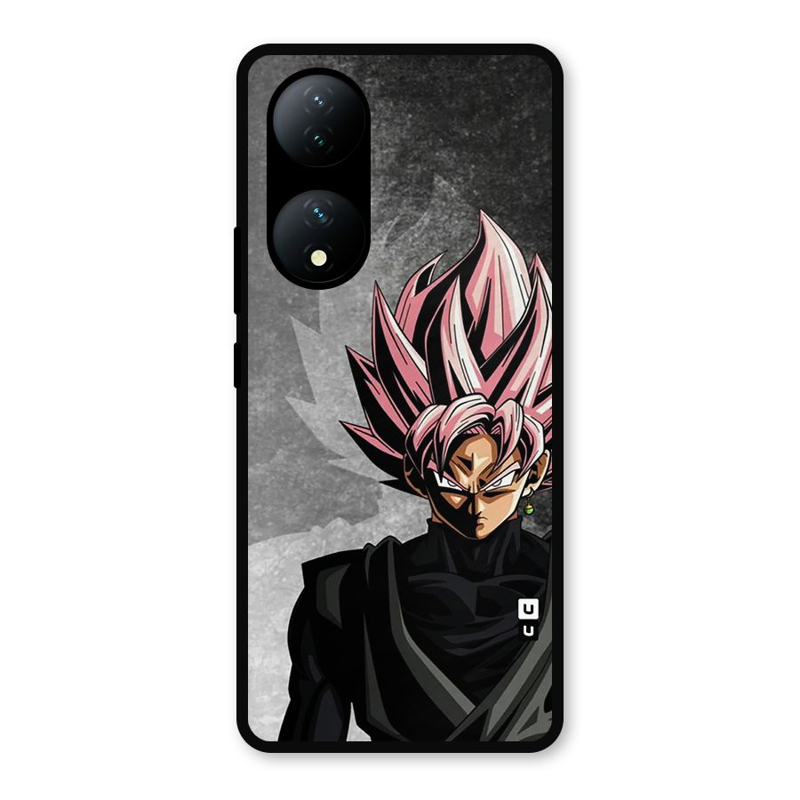 Angry Goku Metal Back Case for Vivo Y100a