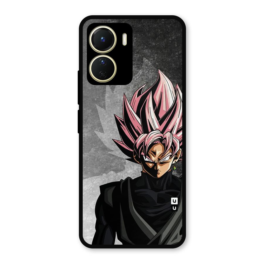 Angry Goku Metal Back Case for Vivo Y16
