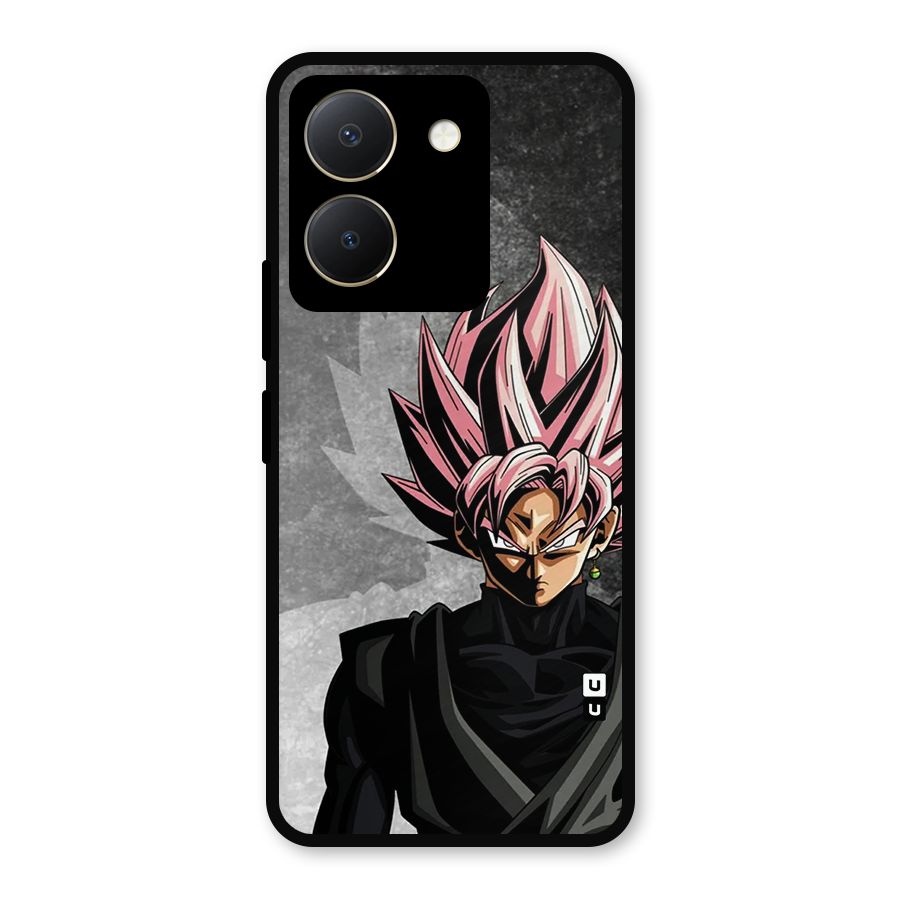 Angry Goku Metal Back Case for Vivo Y36