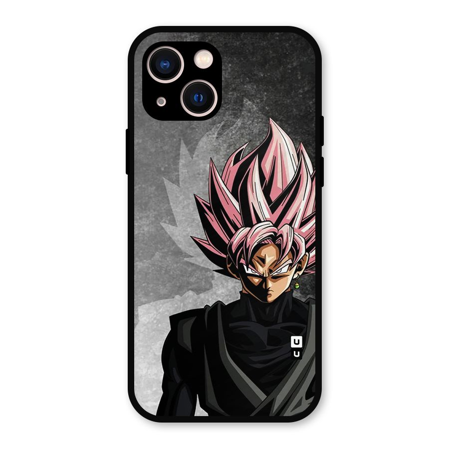 Angry Goku Metal Back Case for iPhone 13