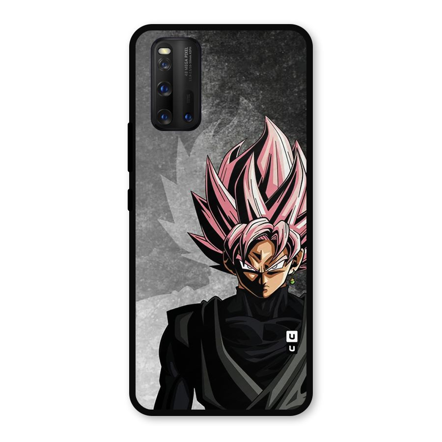 Angry Goku Metal Back Case for iQOO 3