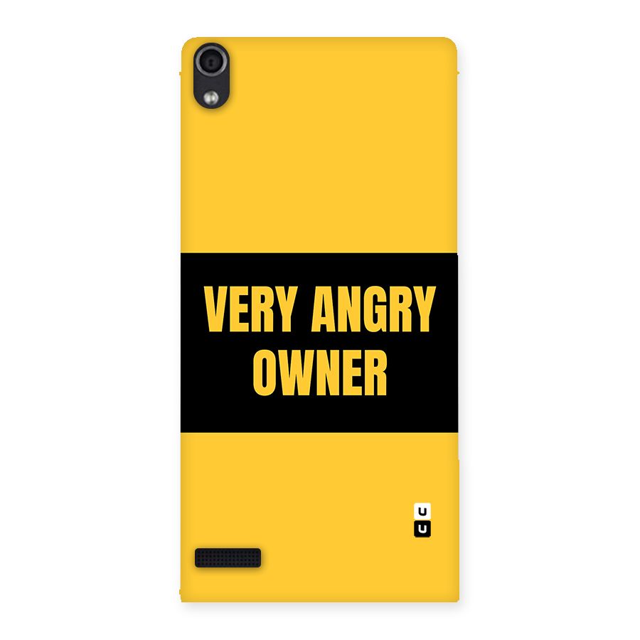 Angry Owner Back Case for Ascend P6