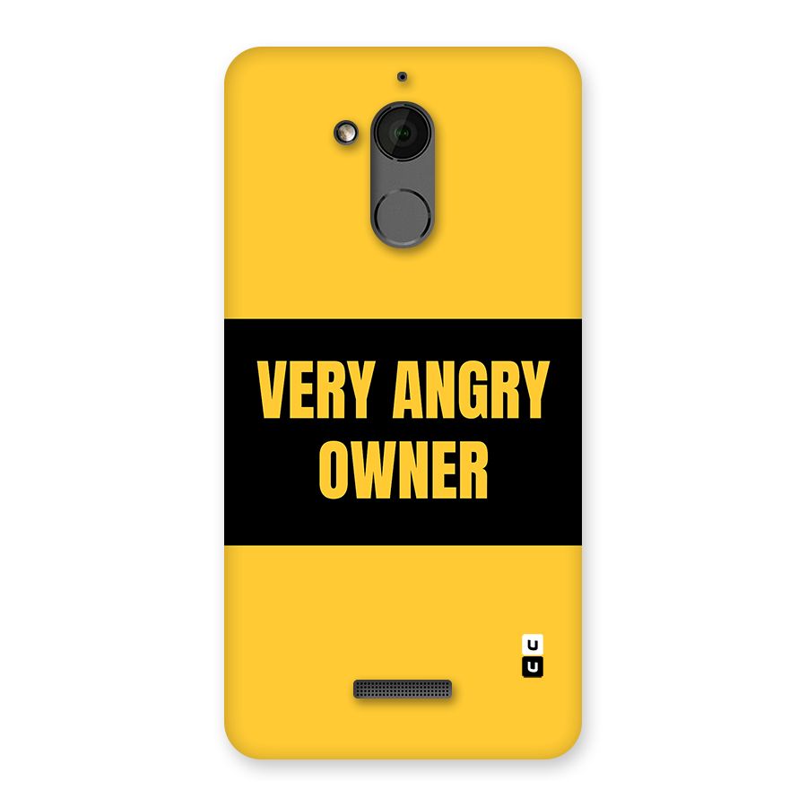 Angry Owner Back Case for Coolpad Note 5