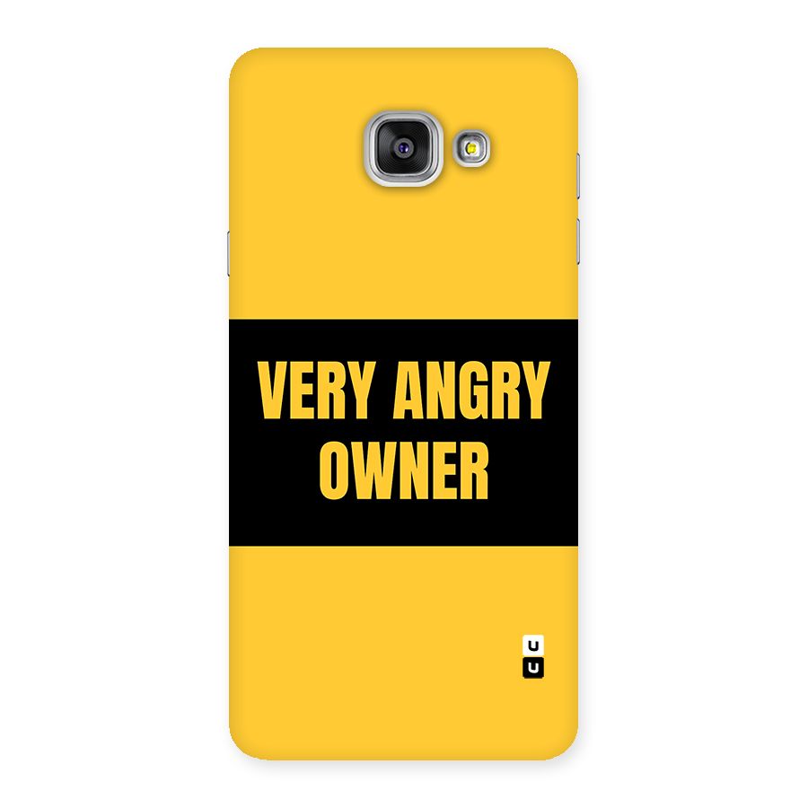 Angry Owner Back Case for Galaxy A7 (2016)