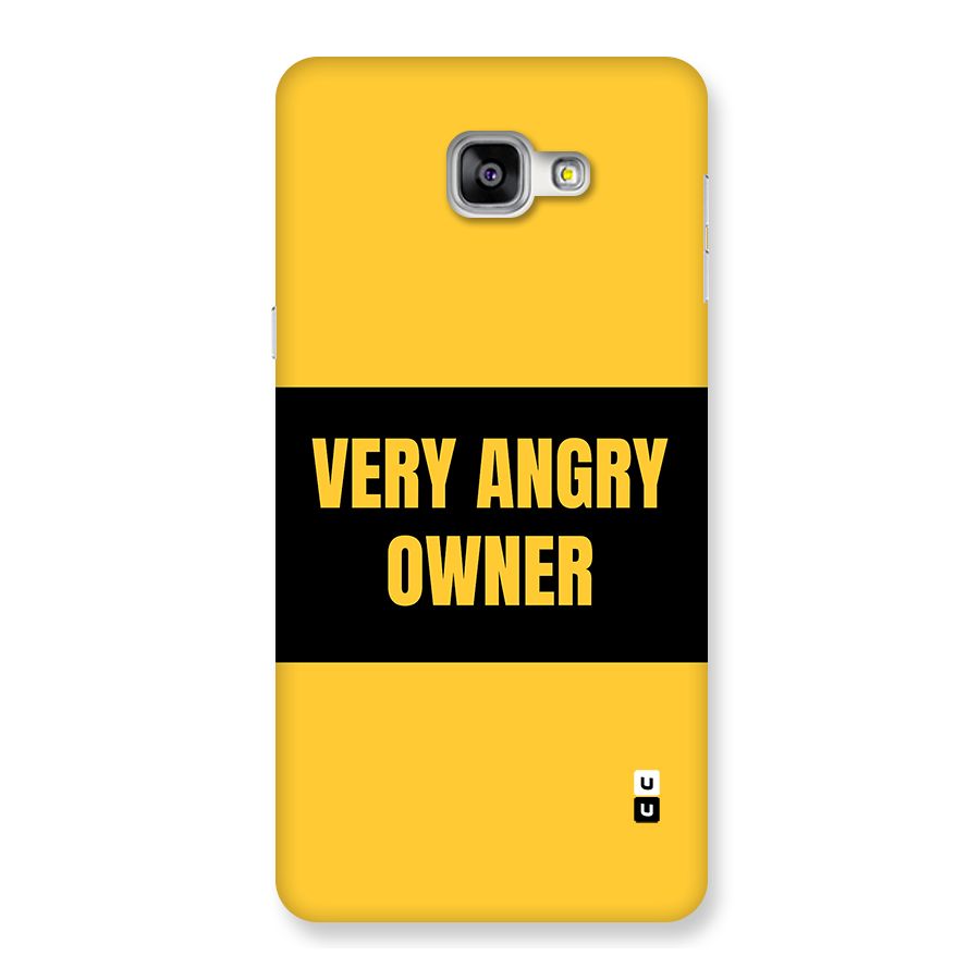 Angry Owner Back Case for Galaxy A9