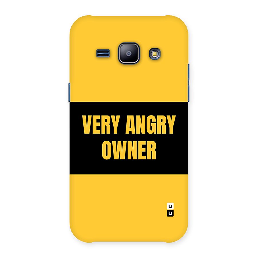 Angry Owner Back Case for Galaxy J1