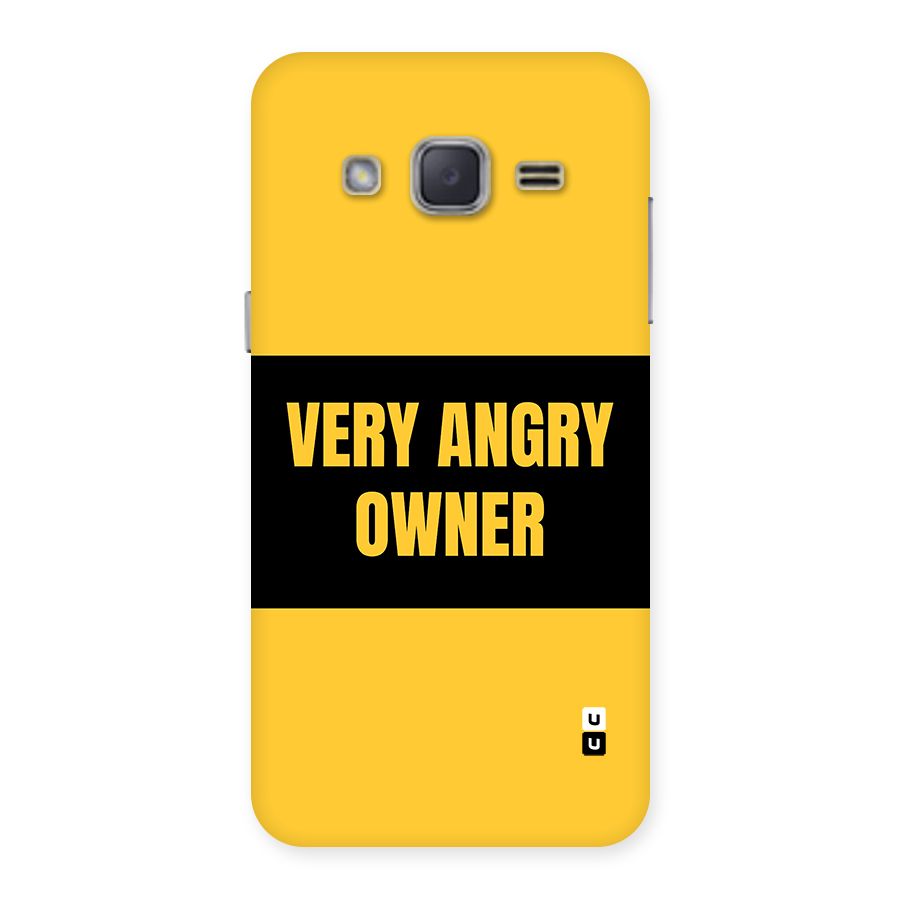 Angry Owner Back Case for Galaxy J2