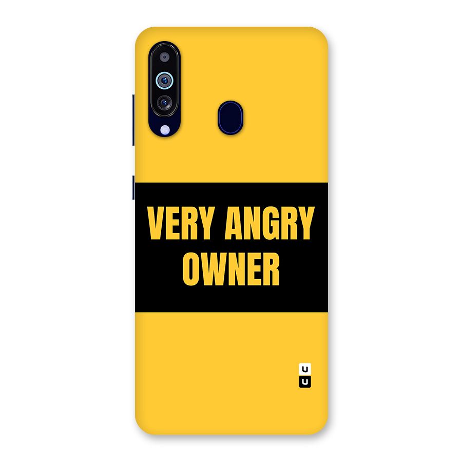 Angry Owner Back Case for Galaxy M40
