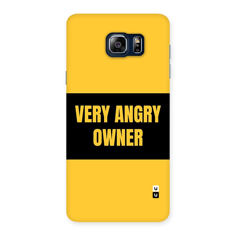 Angry Owner Back Case for Galaxy Note 5