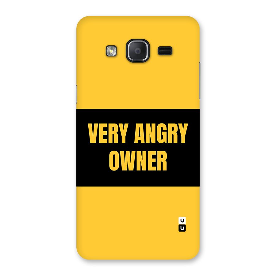 Angry Owner Back Case for Galaxy On7 2015