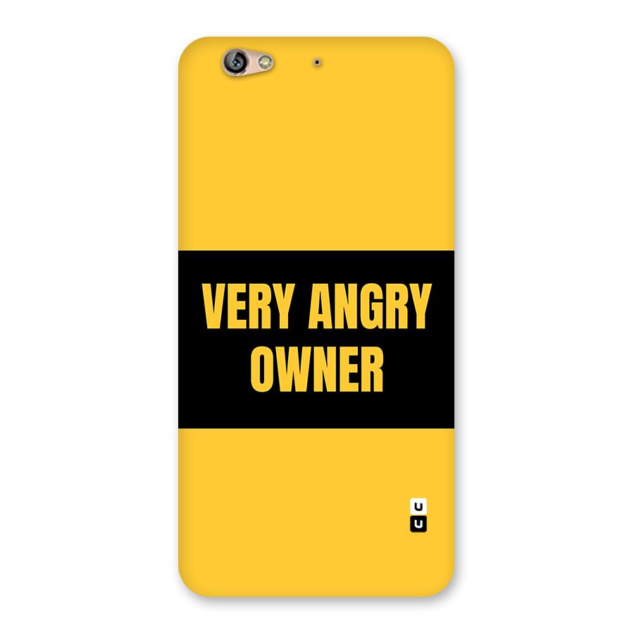 Angry Owner Back Case for Gionee S6