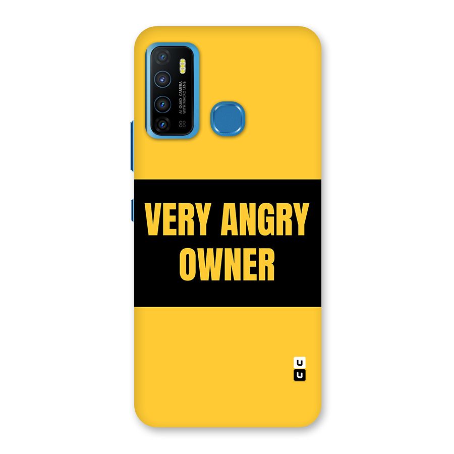 Angry Owner Back Case for Infinix Hot 9