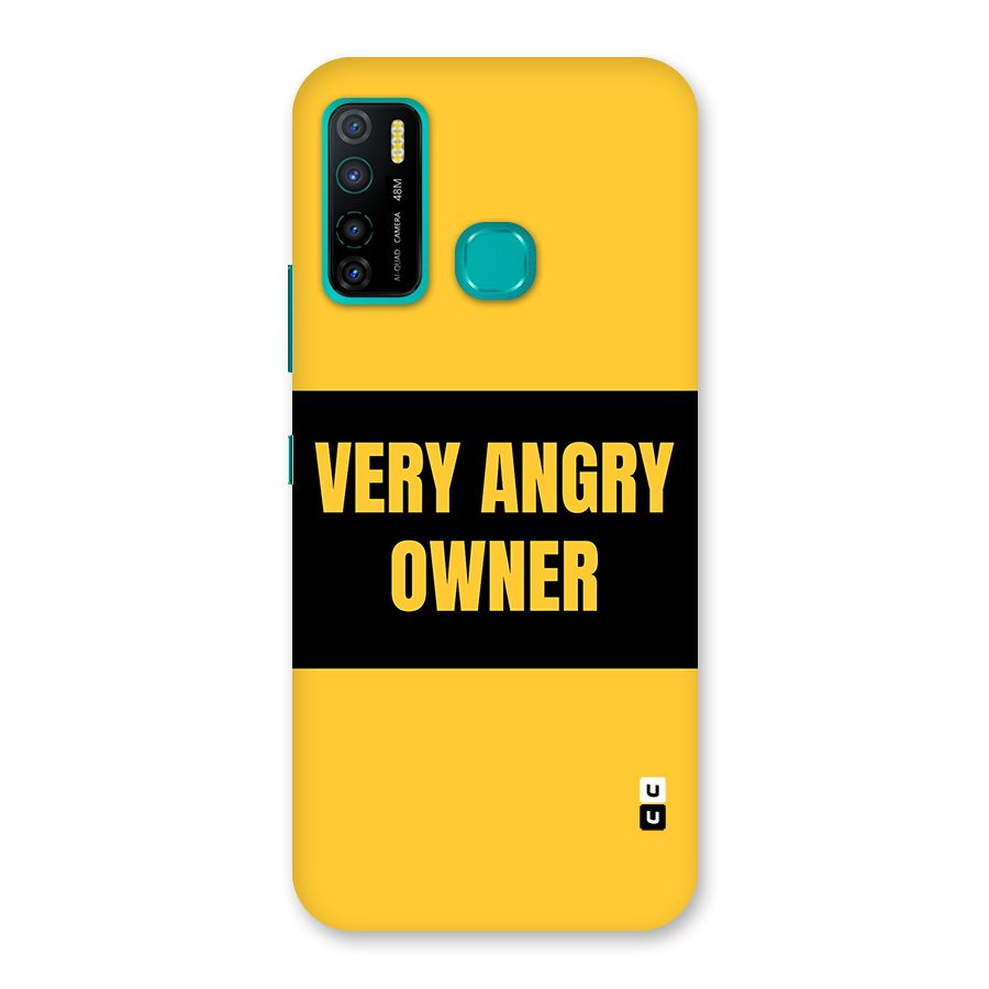 Angry Owner Back Case for Infinix Hot 9 Pro