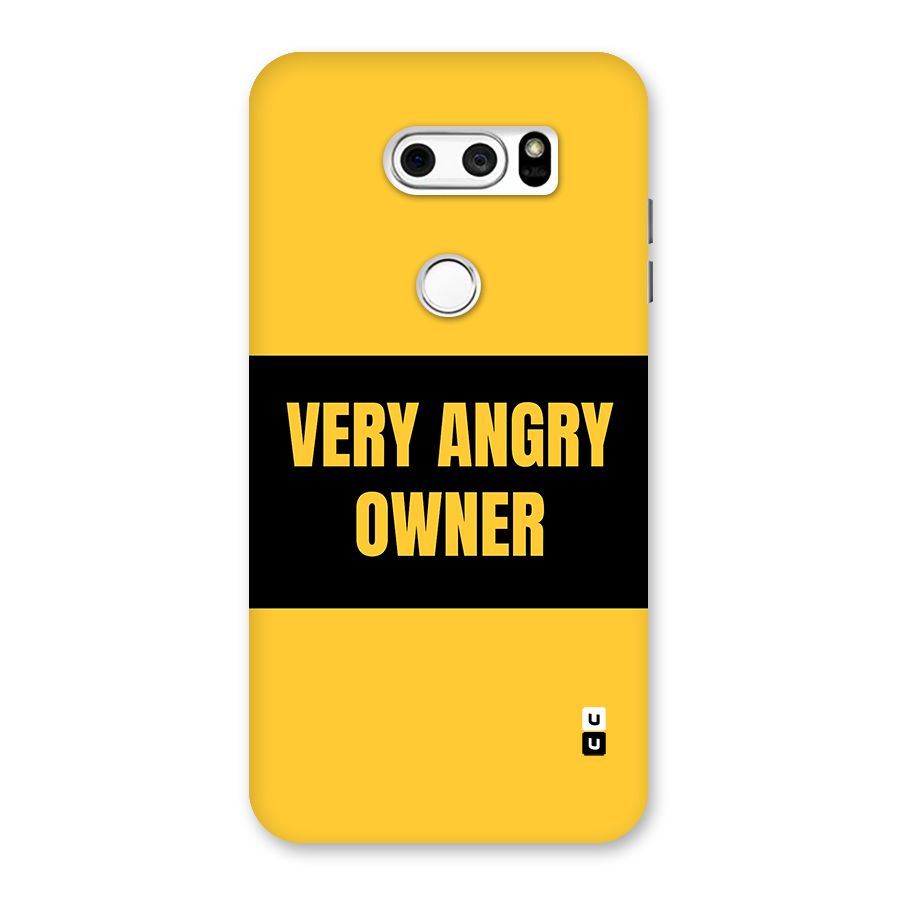 Angry Owner Back Case for LG V30