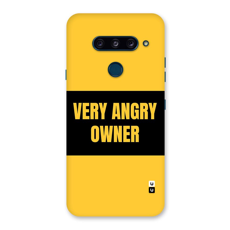 Angry Owner Back Case for LG  V40 ThinQ