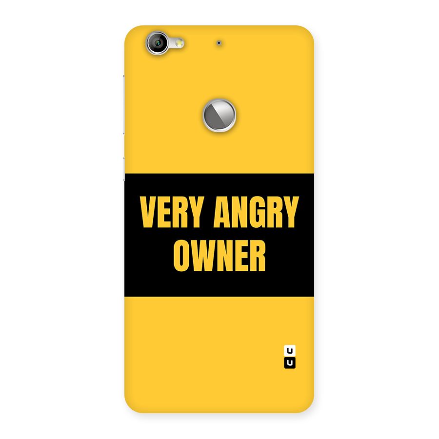 Angry Owner Back Case for Le 1S