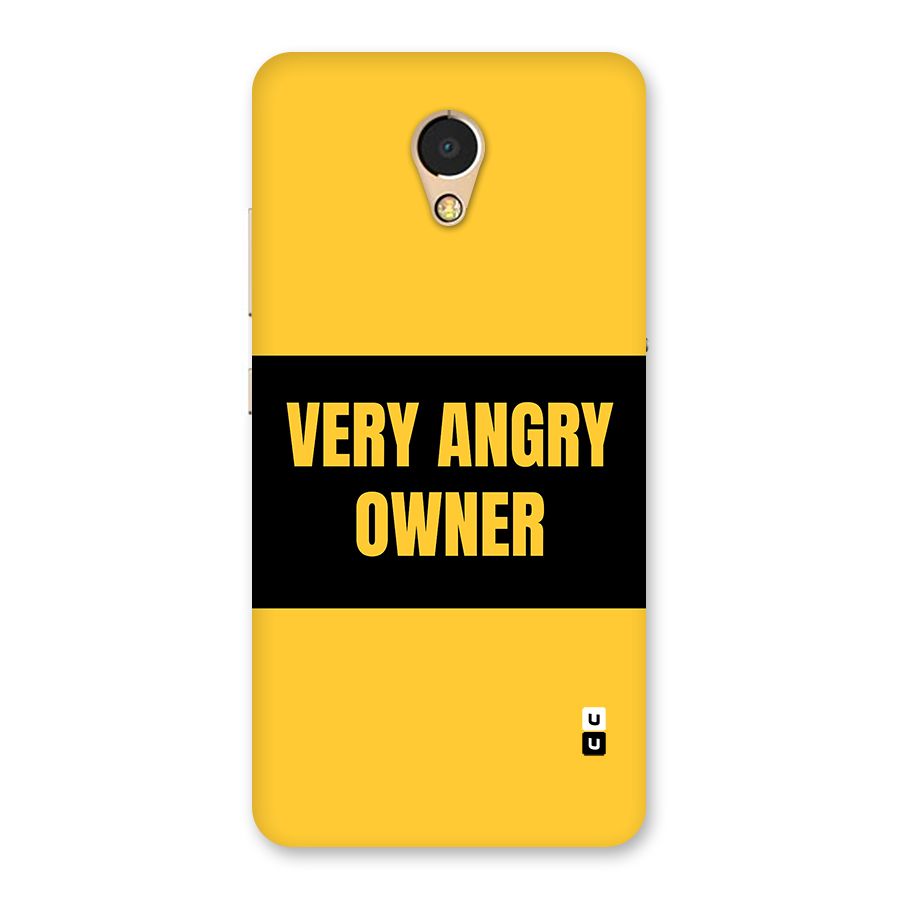 Angry Owner Back Case for Lenovo P2