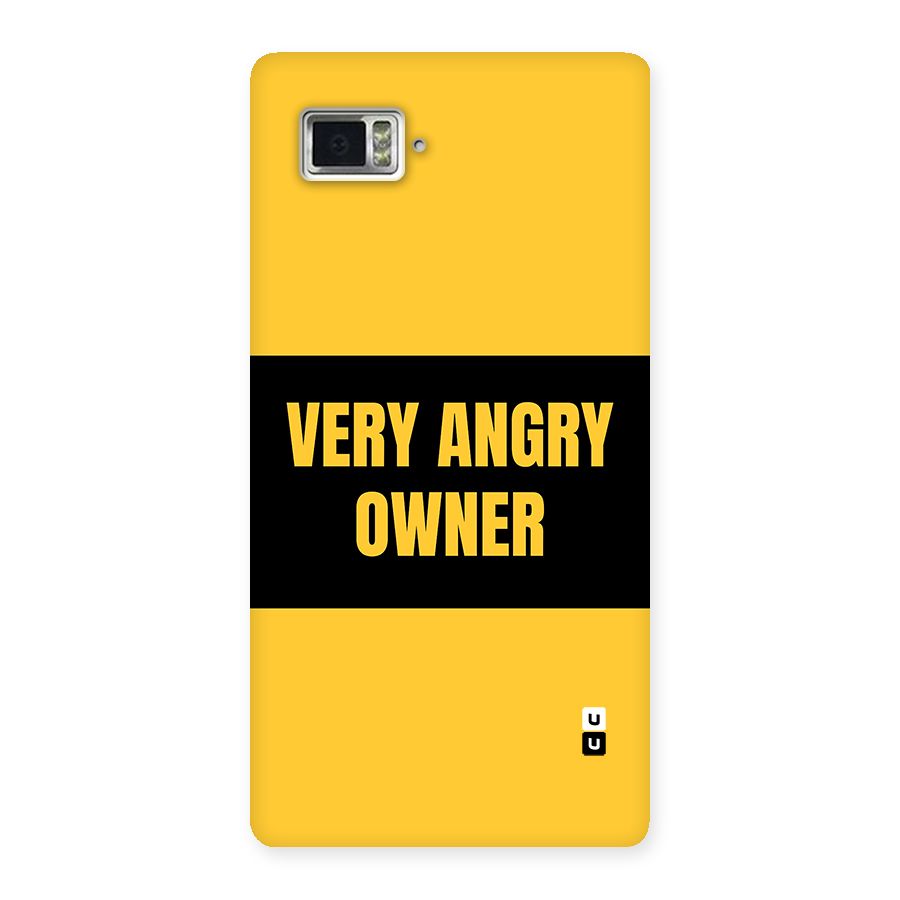 Angry Owner Back Case for Lenovo Vibe Z2 Pro K920