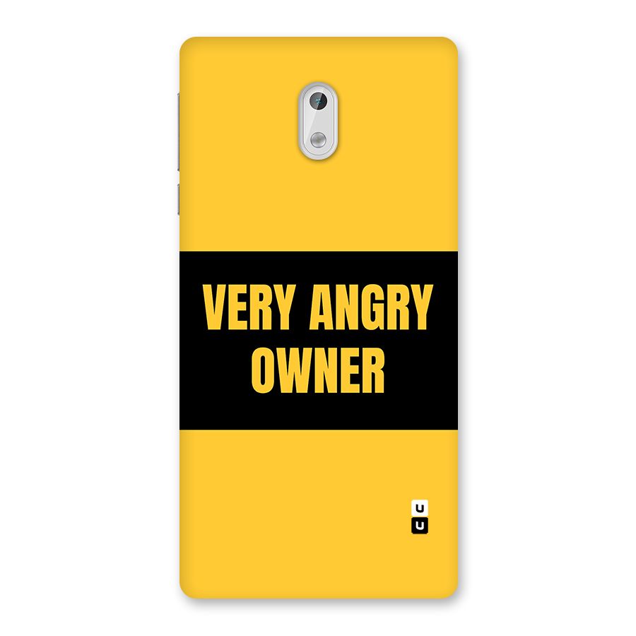 Angry Owner Back Case for Nokia 3