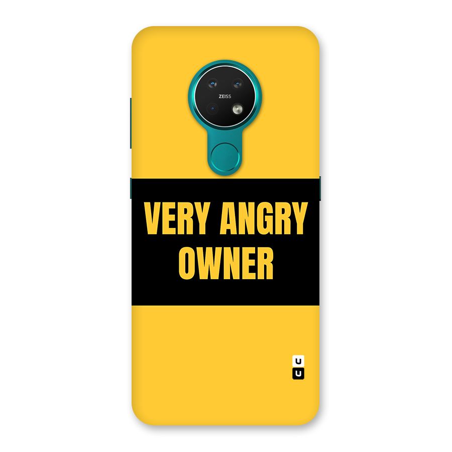 Angry Owner Back Case for Nokia 7.2