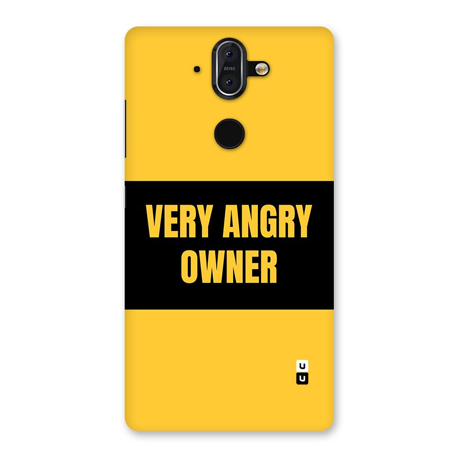 Angry Owner Back Case for Nokia 8 Sirocco