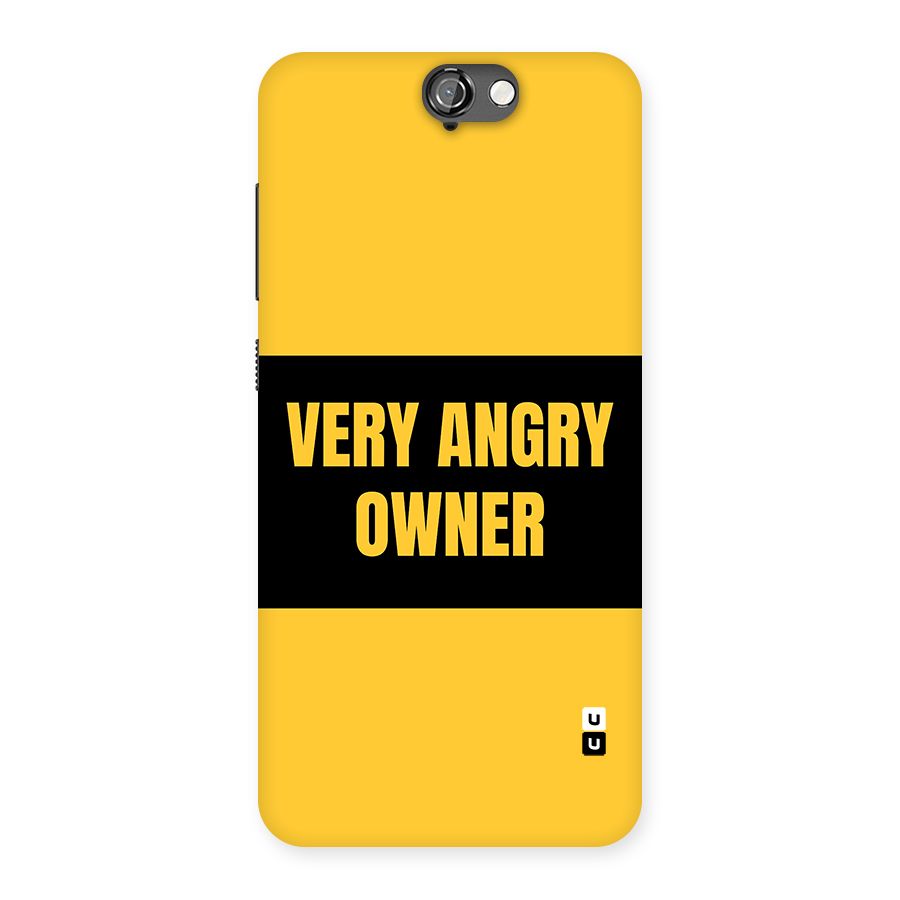 Angry Owner Back Case for One A9