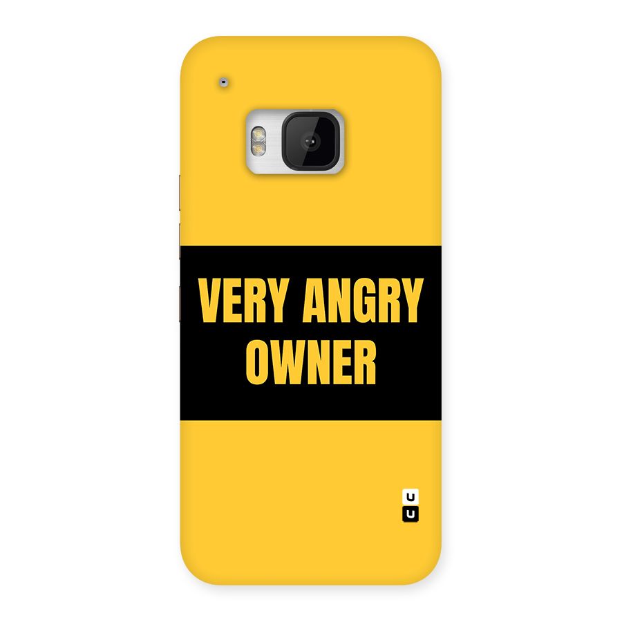 Angry Owner Back Case for One M9