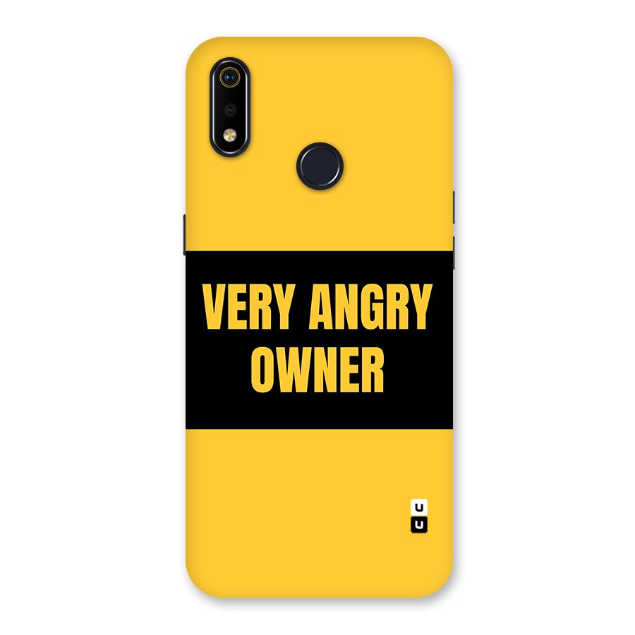 Angry Owner Back Case for Realme 3i