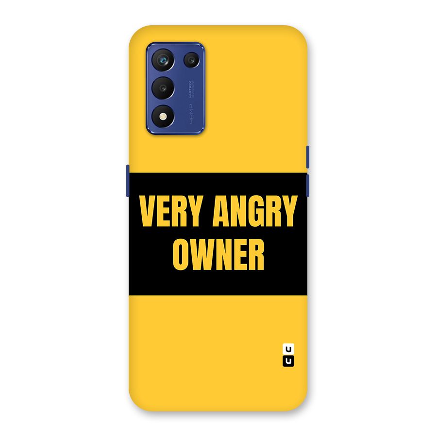 Angry Owner Back Case for Realme 9 5G Speed